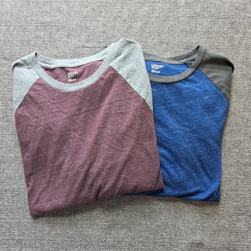 Urban Pipeline Shirt Super Soft Long Sleeve Mens XXL Lot of 2